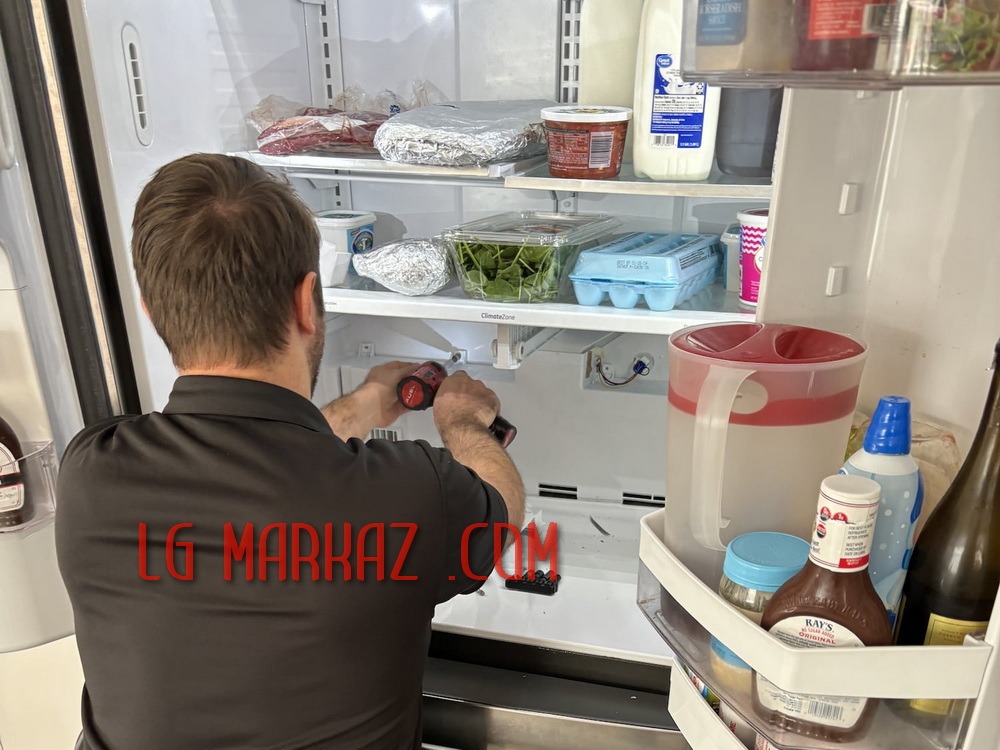 تعمیرگاه مجاز یخچال ساید بای ساید LG